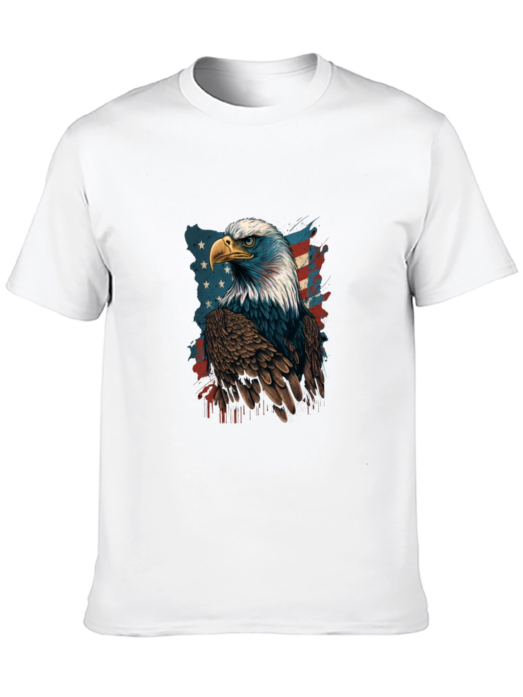 American Eagle Patriotic Graphic Tee