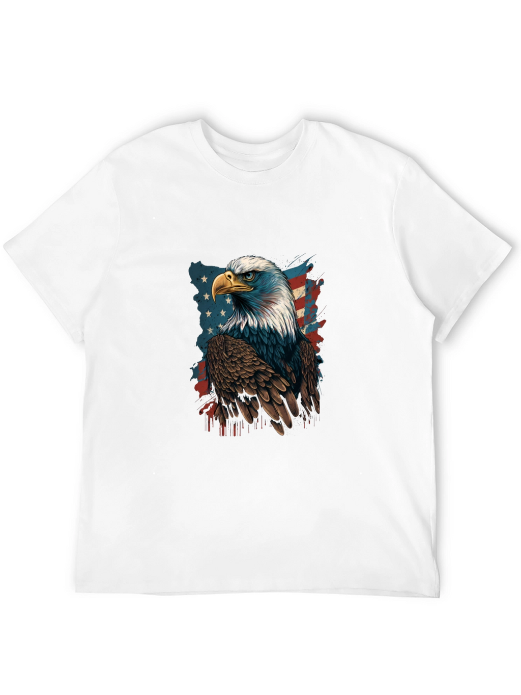 American Eagle Patriotic Graphic Tee