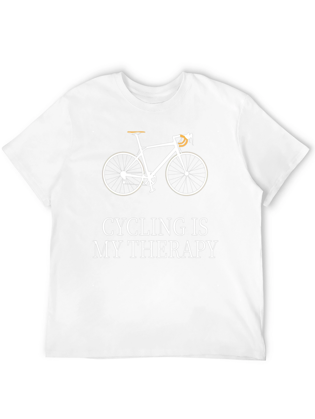 Cycling Therapy T-Shirt - Mens Black Graphic Tee
