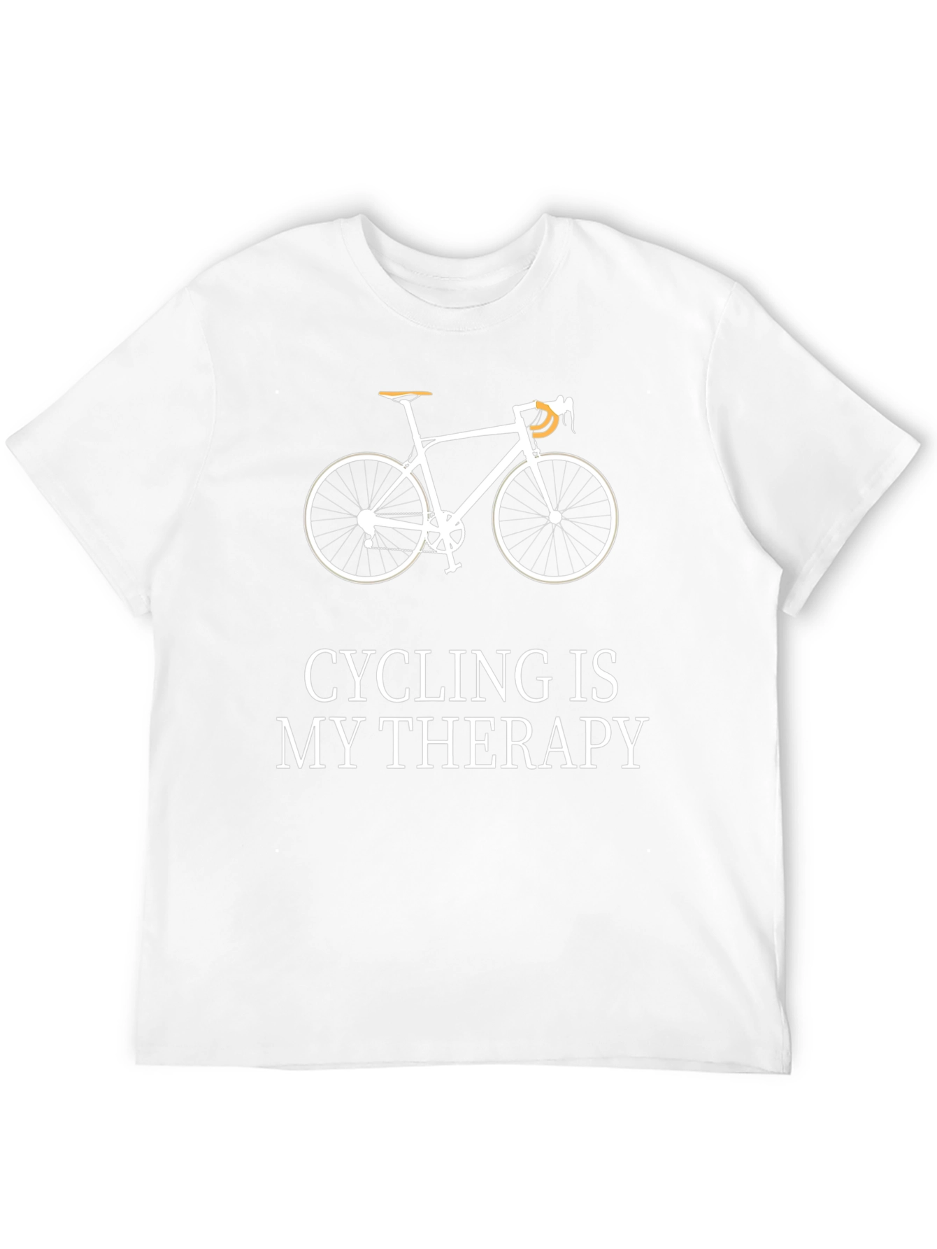 Cycling Therapy T-Shirt - Mens Black Graphic Tee