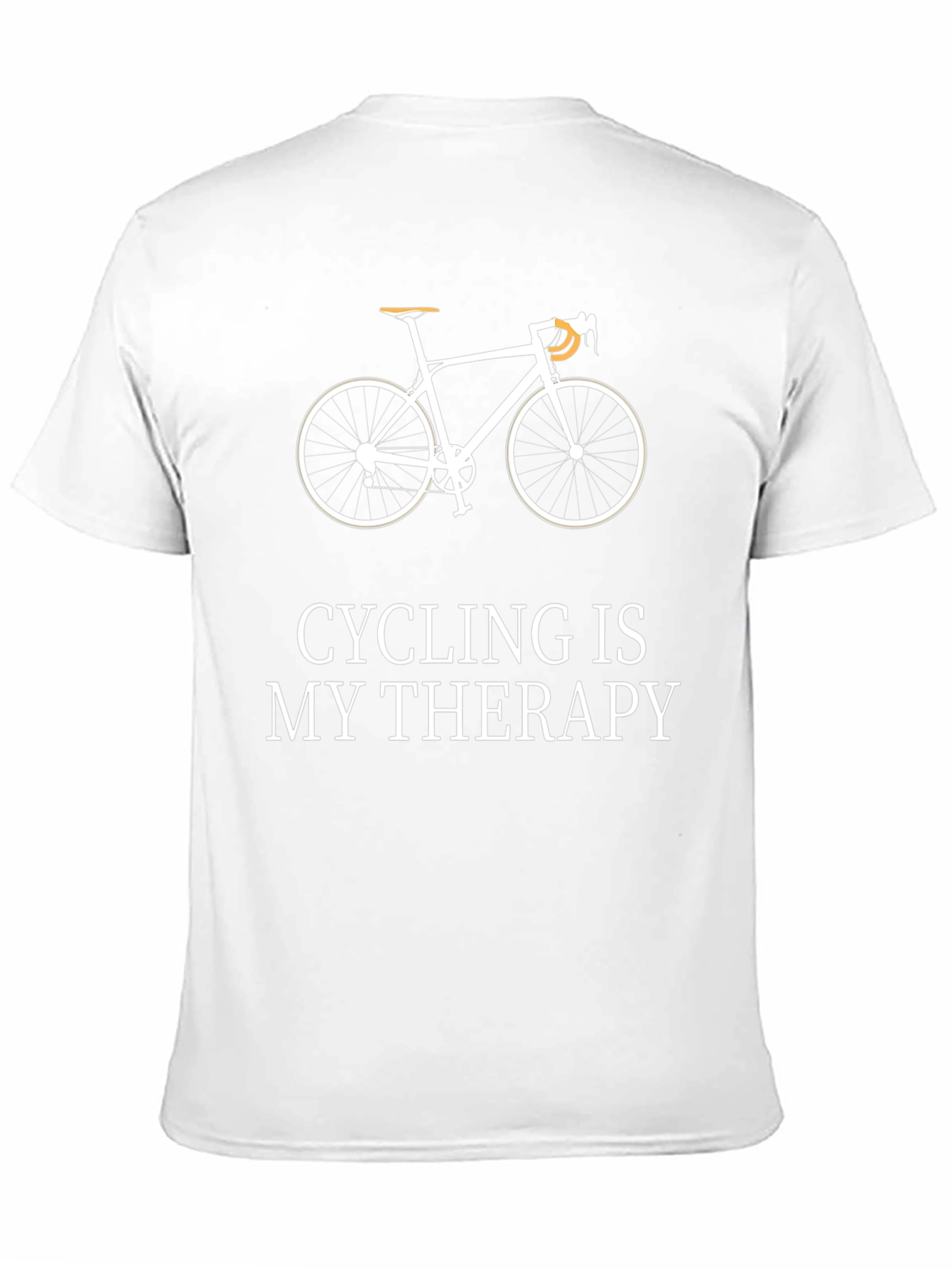Cycling Therapy T-Shirt - Mens Black Graphic Tee