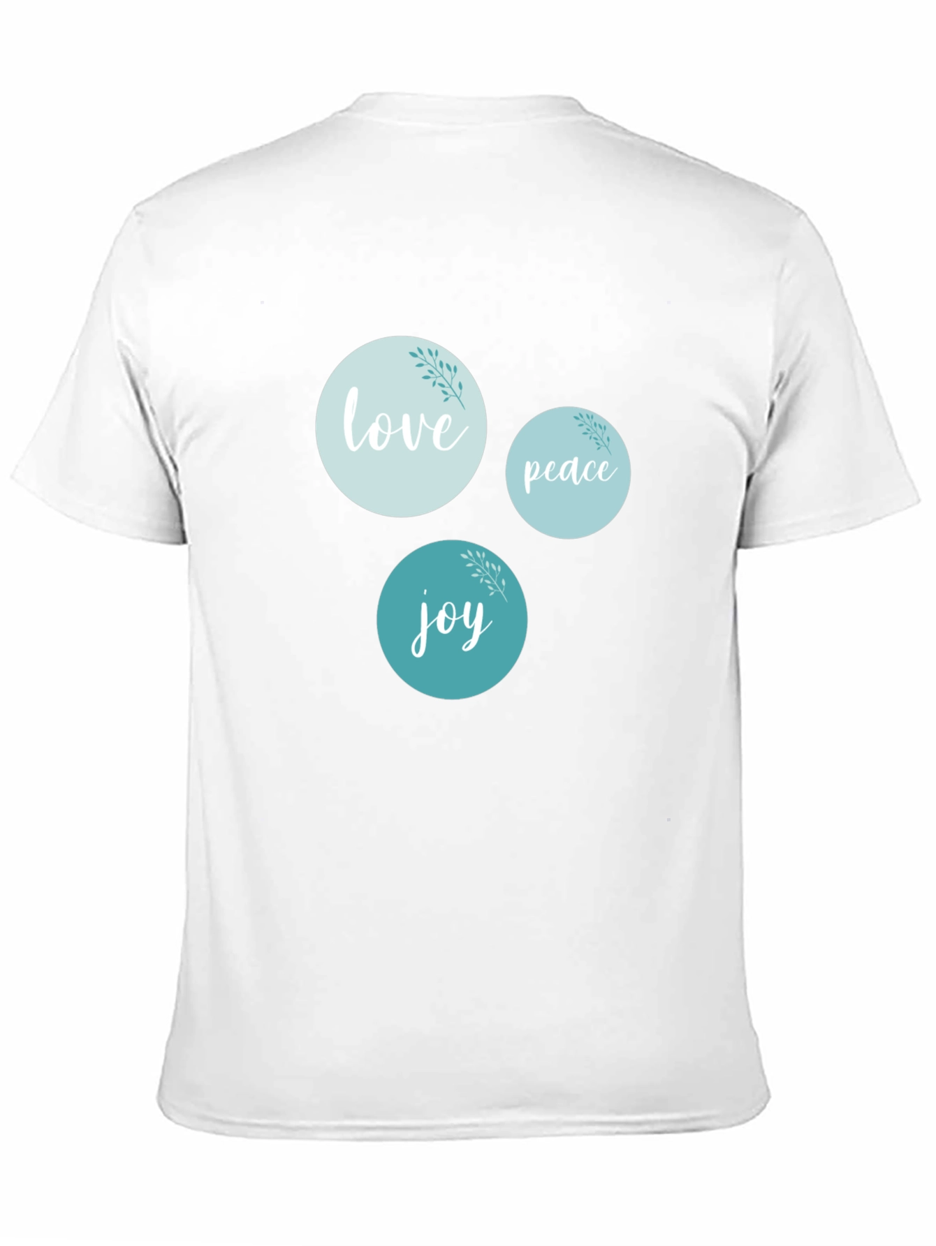 Love Peace Joy Graphic T-Shirt Black