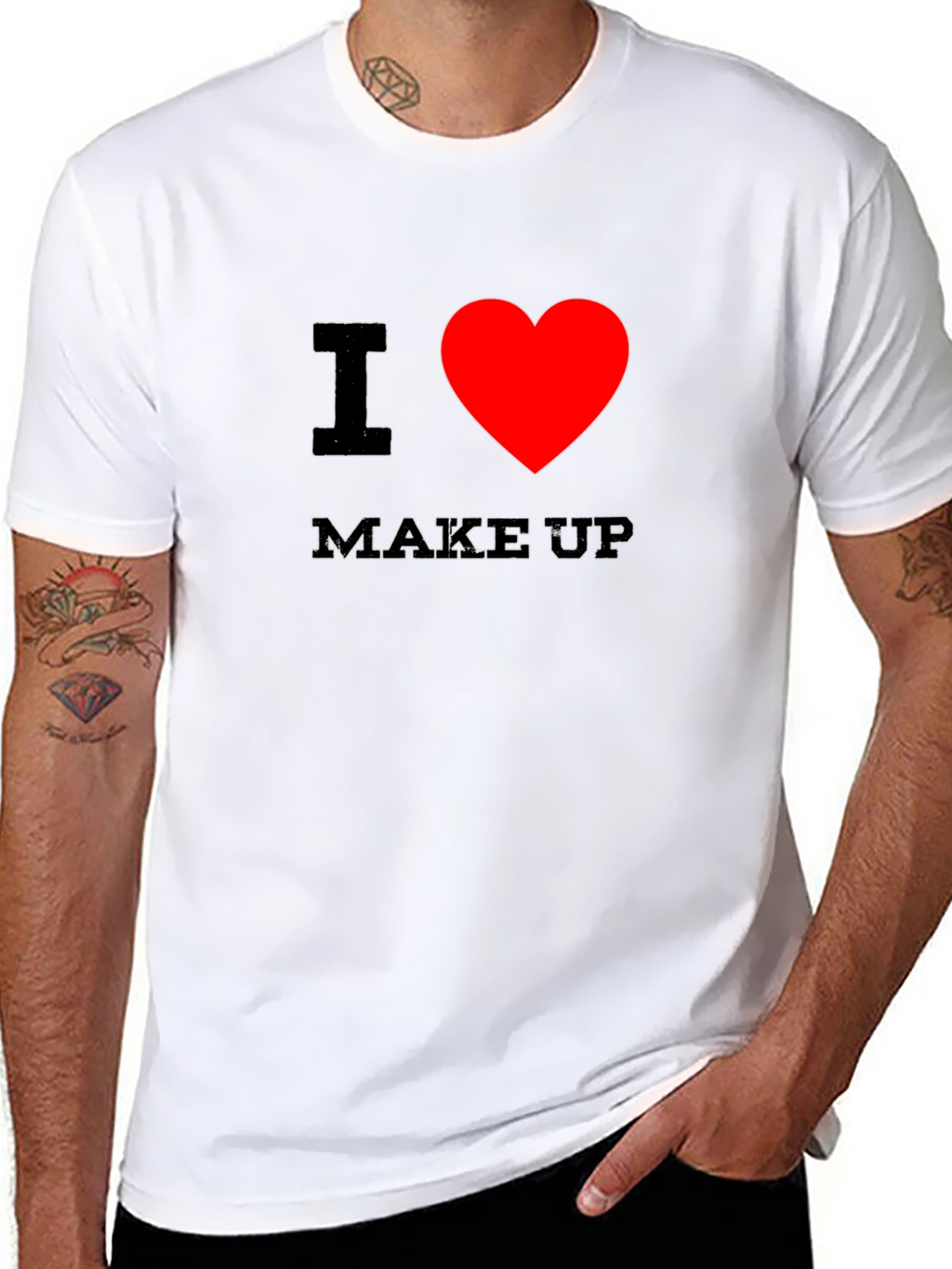 I Heart Makeup Black T-Shirt