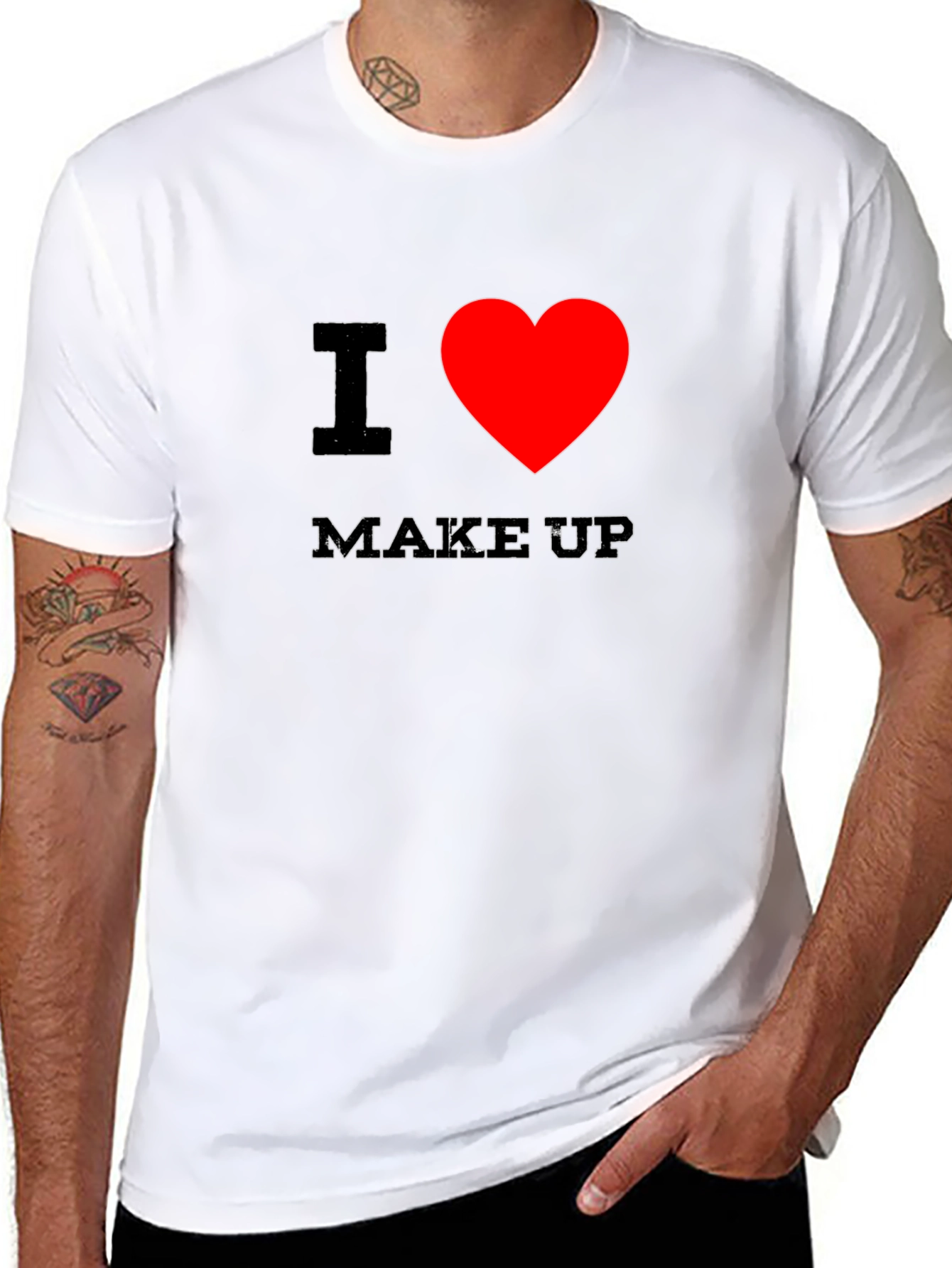 I Heart Makeup Black T-Shirt