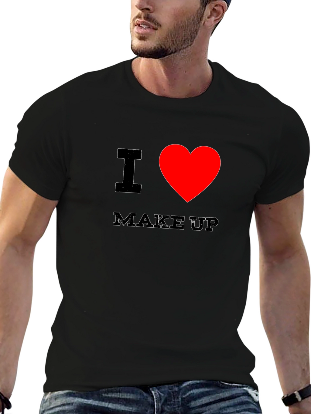 I Heart Makeup Black T-Shirt