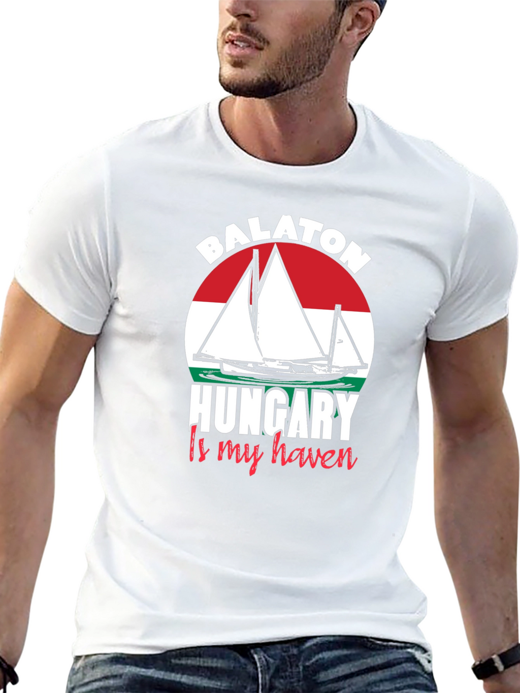 Balaton Hungary is My Haven T-Shirt