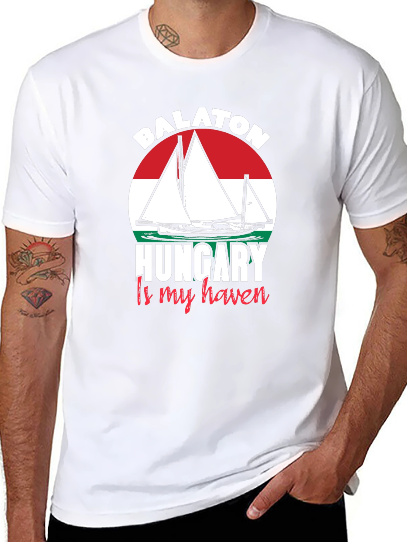 Balaton Hungary is My Haven T-Shirt