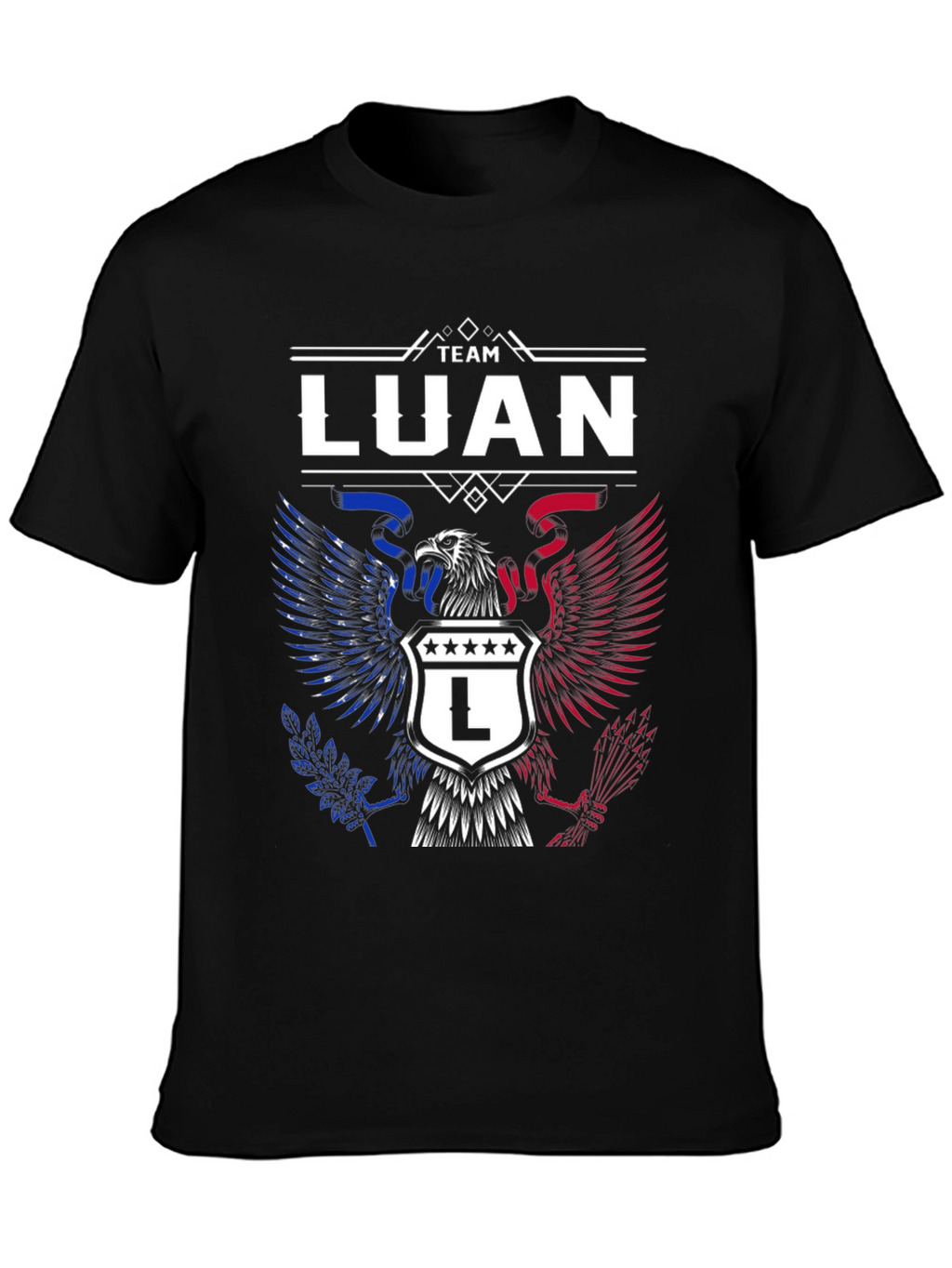 Team Luan Eagle Crest Graphic Tee
