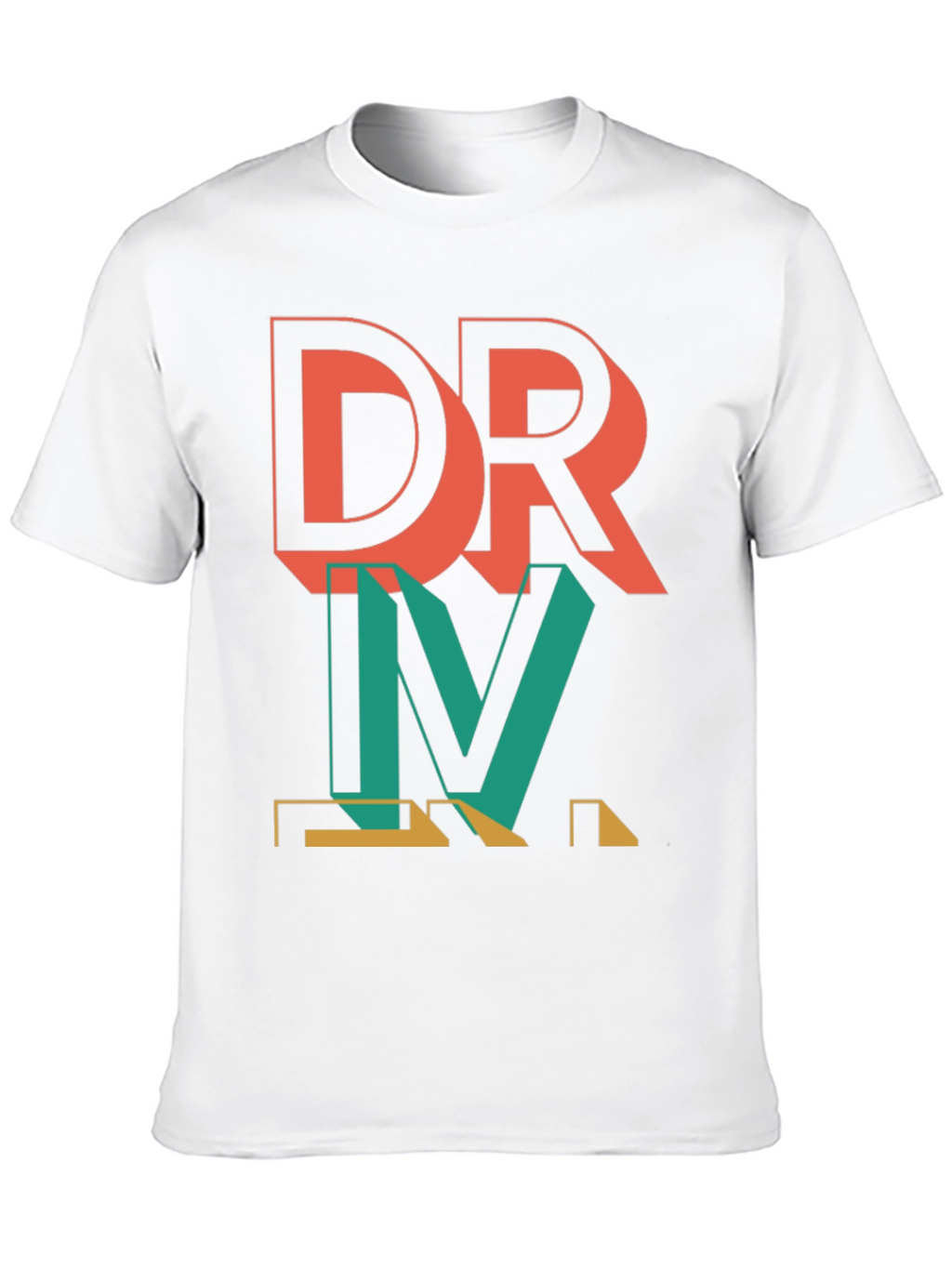 DRVM Graphic Print Mens Black T-Shirt