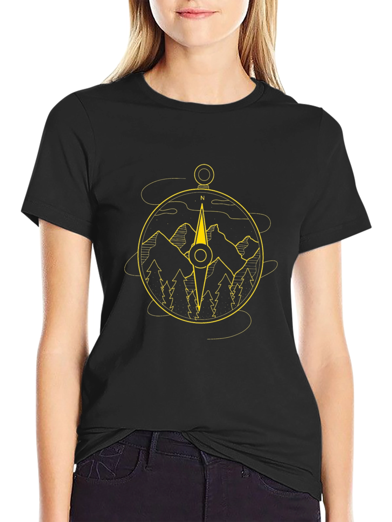 Compass Graphic T-Shirt
