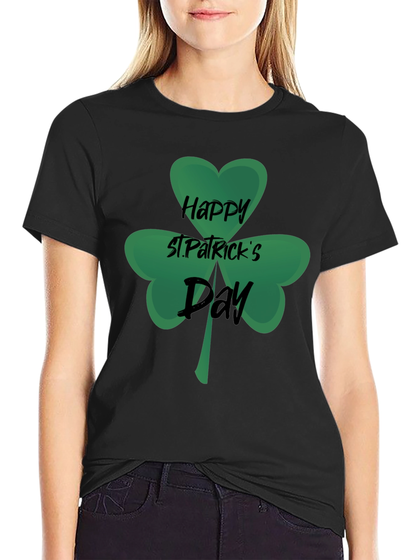 St. Patricks Day Shamrock Graphic Tee