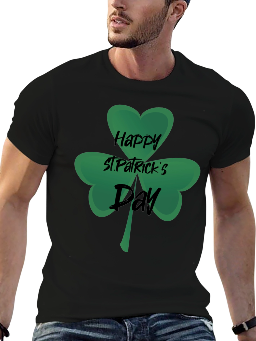 St. Patricks Day Shamrock Graphic Tee