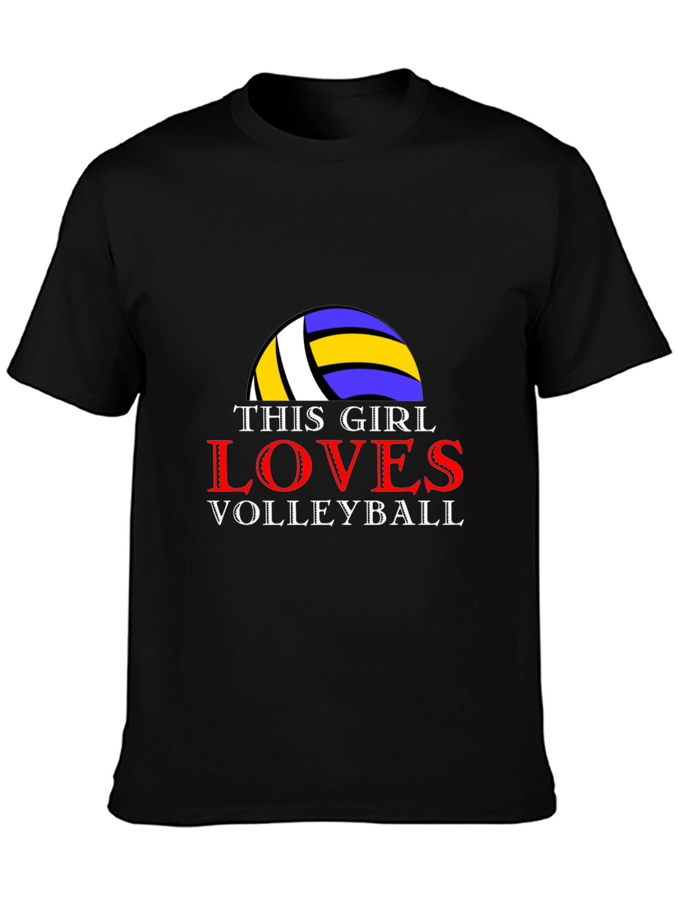 This Girl Loves Volleyball T-Shirt