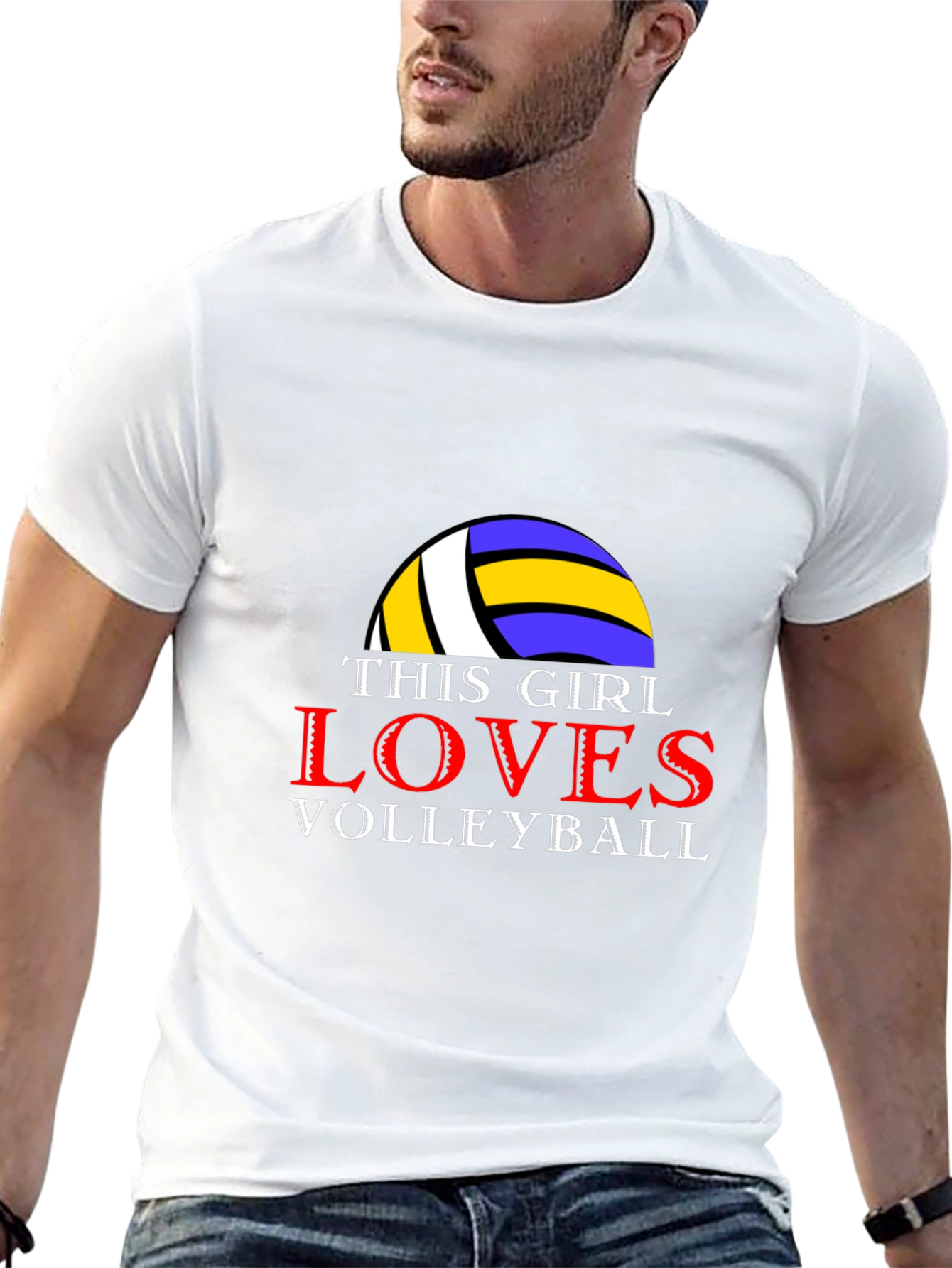 This Girl Loves Volleyball T-Shirt