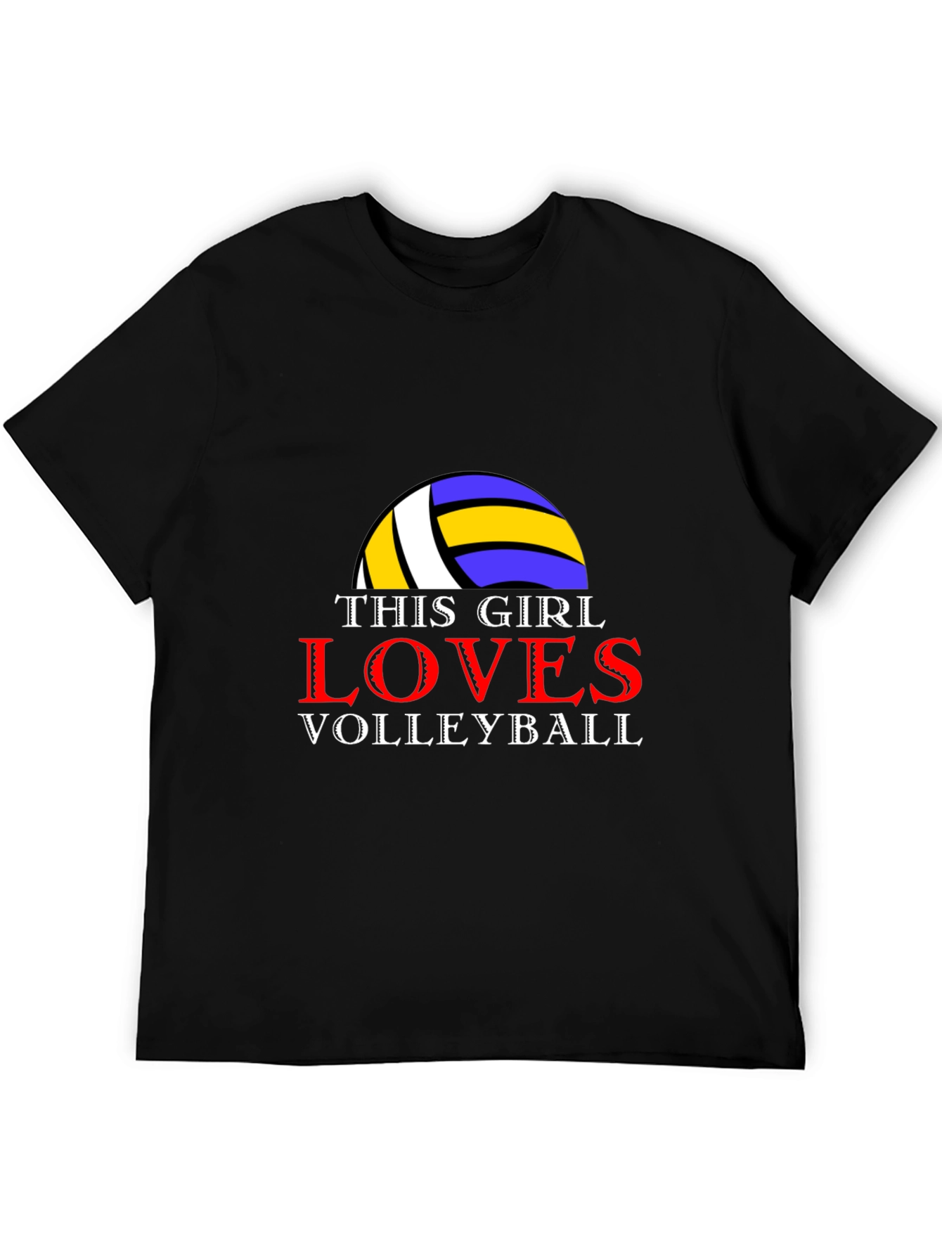 This Girl Loves Volleyball T-Shirt