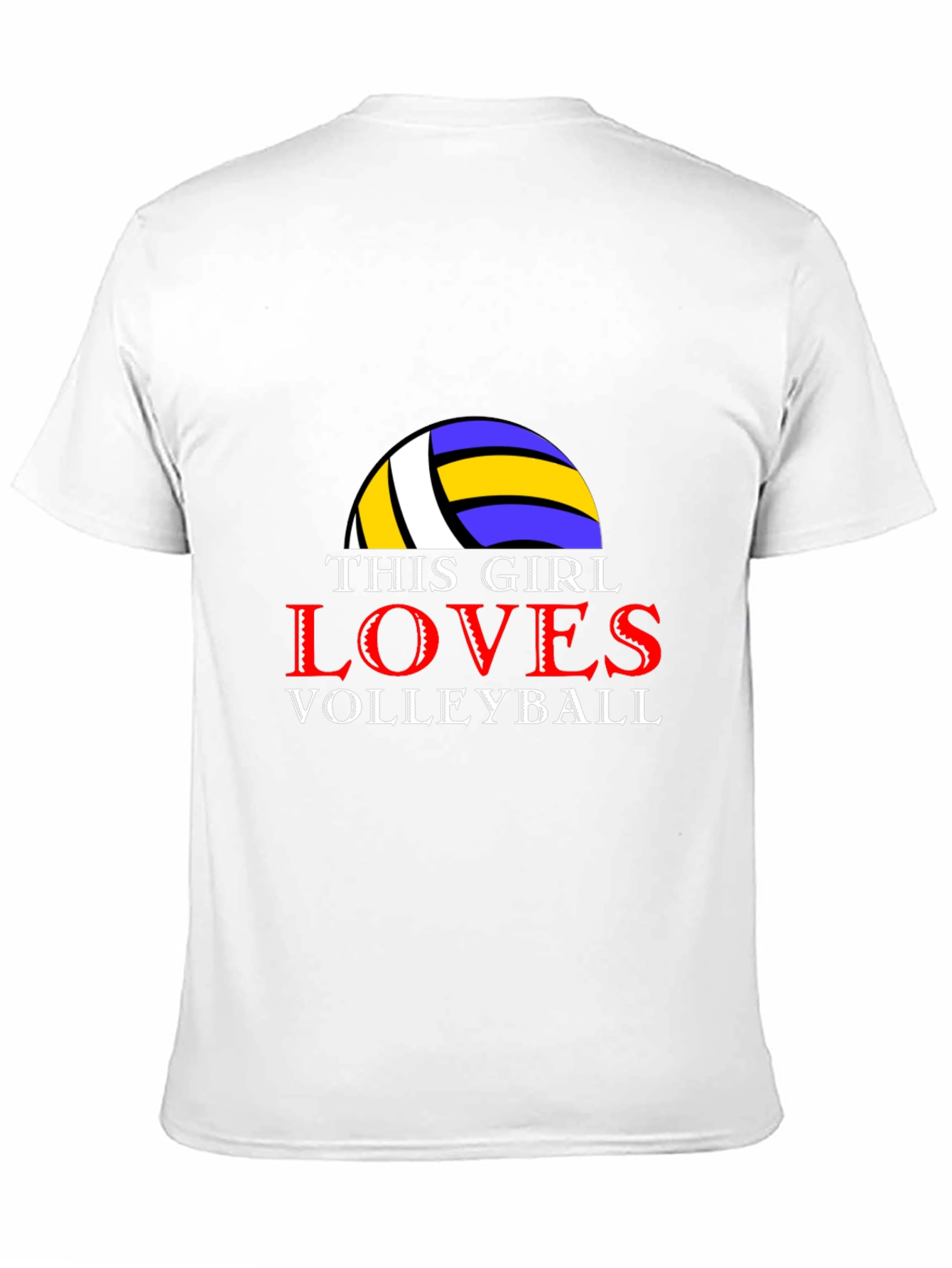 This Girl Loves Volleyball T-Shirt