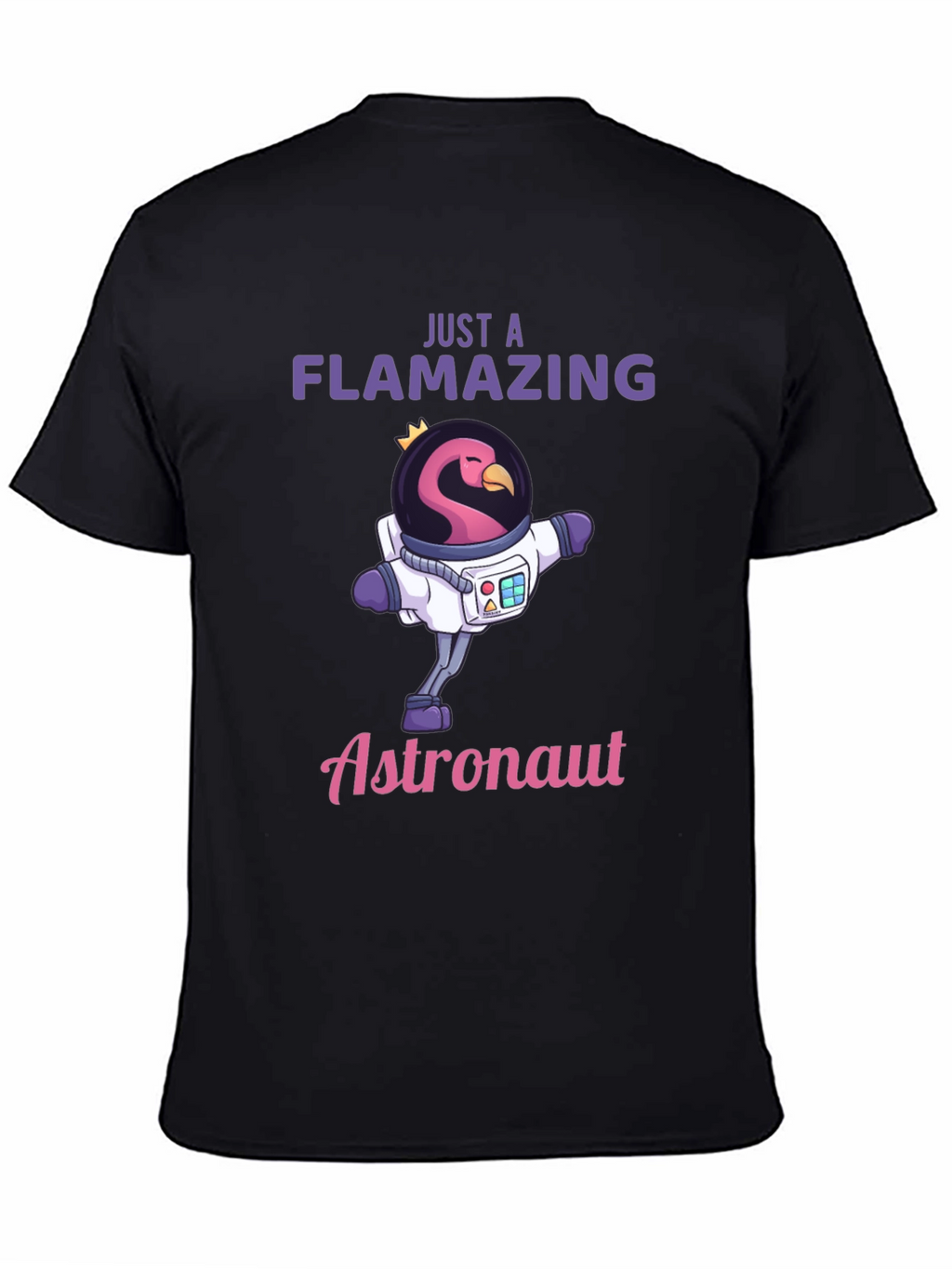 Flamazing Astronaut T-Shirt - Cute Space Flamingo Tee