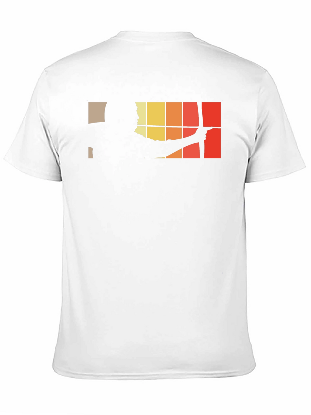Archery Silhouette Graphic Black T-Shirt