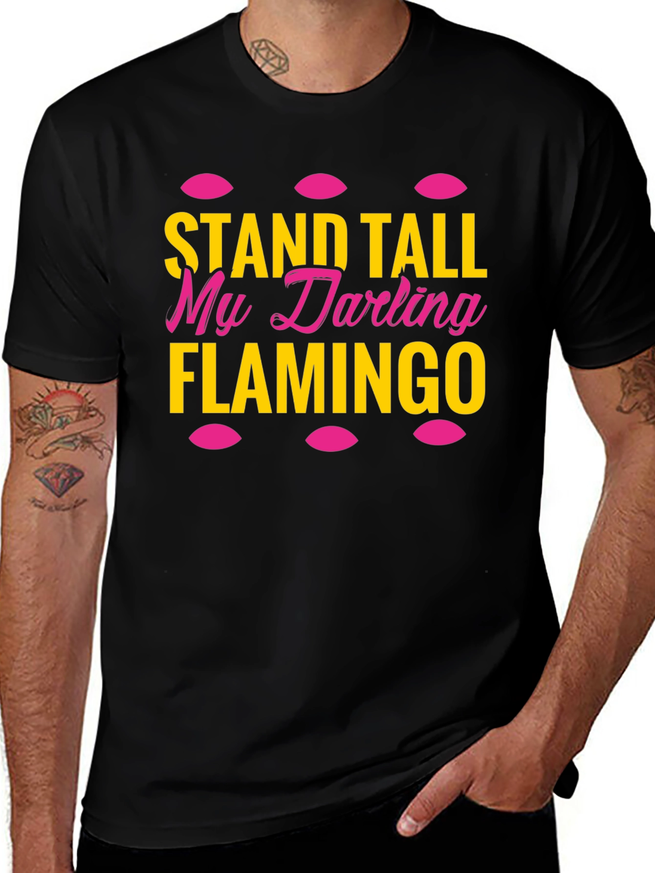 Stand Tall My Darling Flamingo T-Shirt