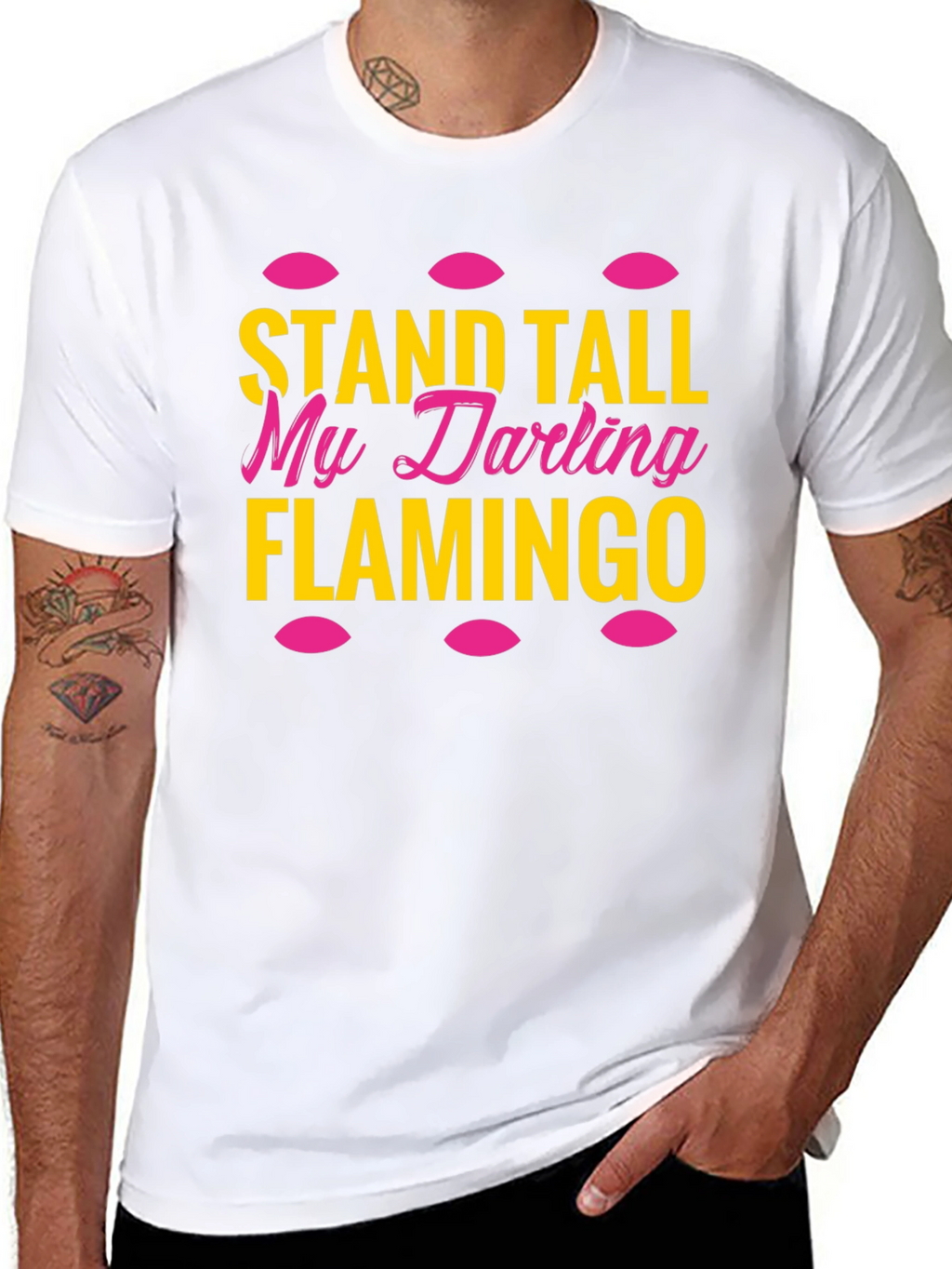 Stand Tall My Darling Flamingo T-Shirt