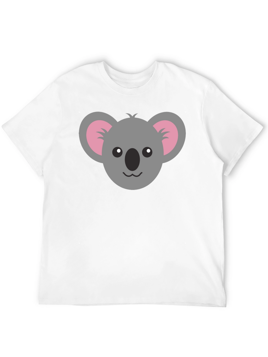 Koala Graphic Tee - Black Casual Shirt