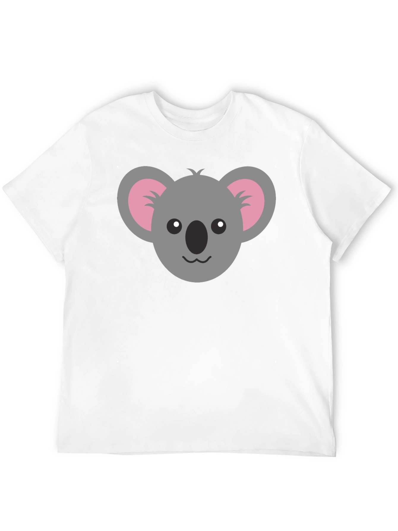Koala Graphic Tee - Black Casual Shirt