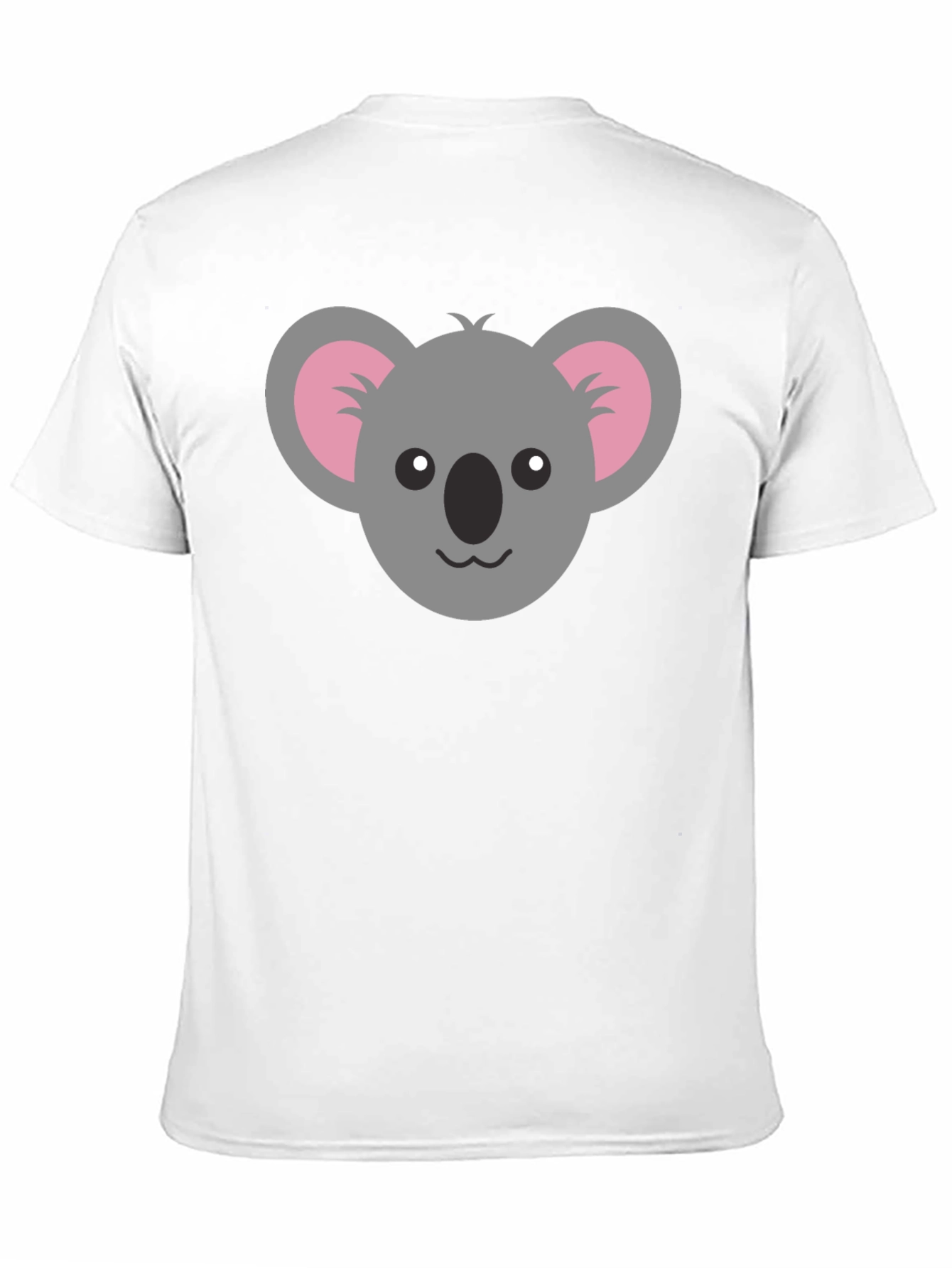 Koala Graphic Tee - Black Casual Shirt