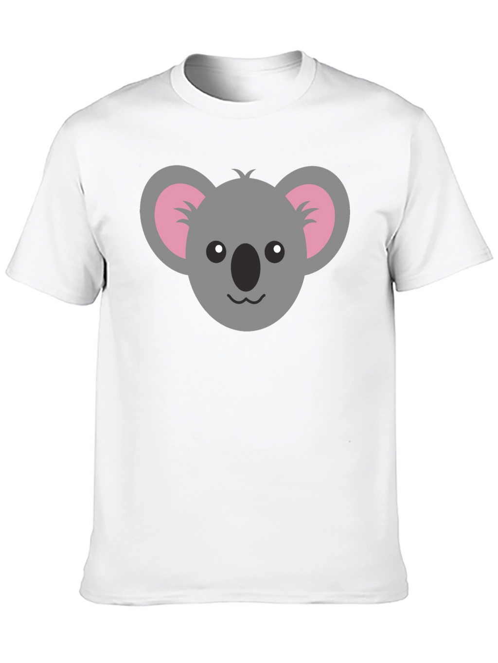 Koala Graphic Tee - Black Casual Shirt