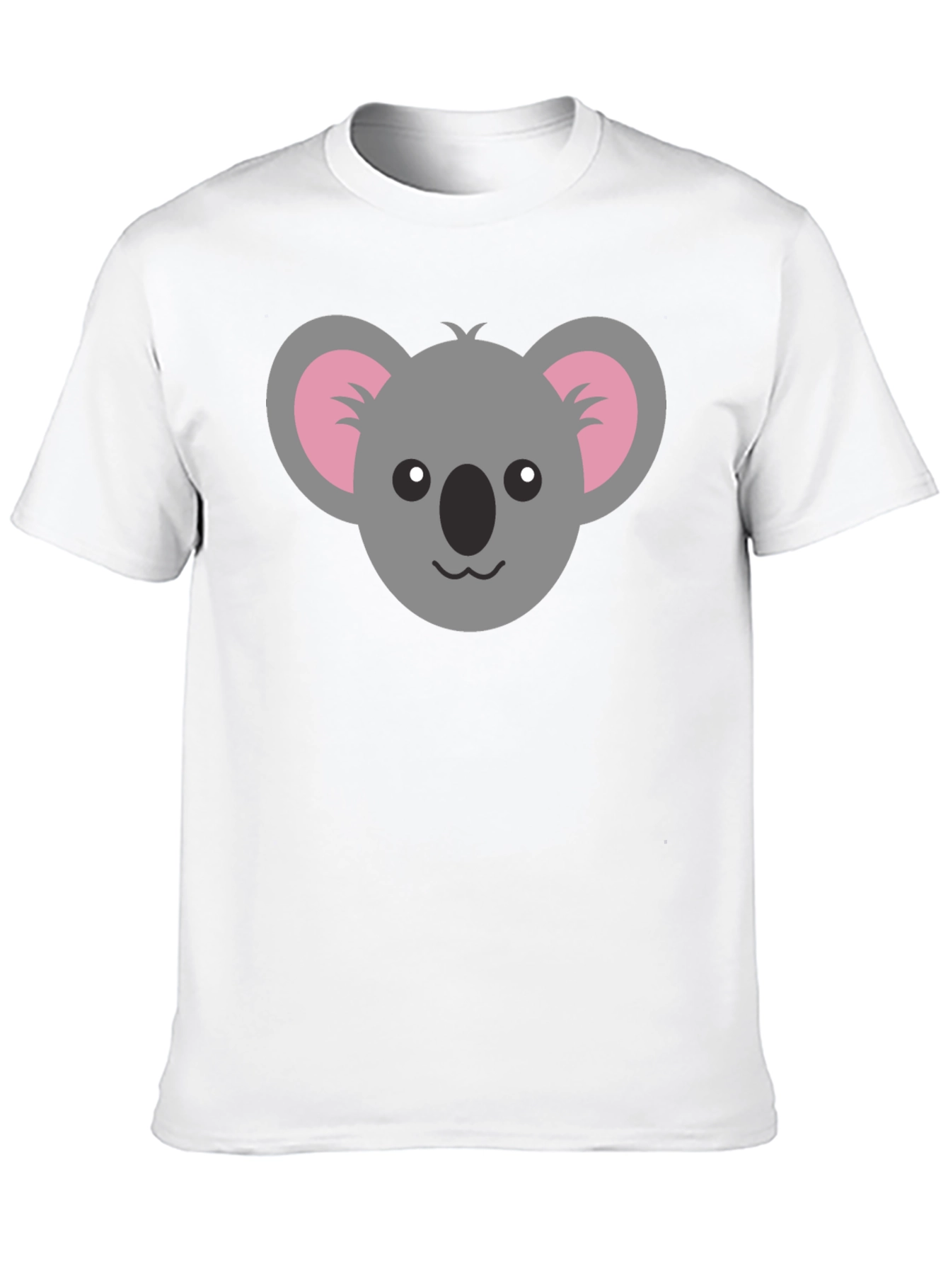 Koala Graphic Tee - Black Casual Shirt