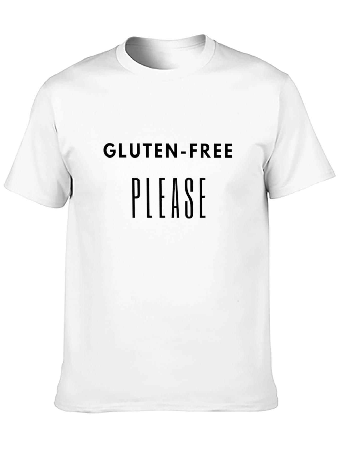 Gluten-Free Please Black T-Shirt