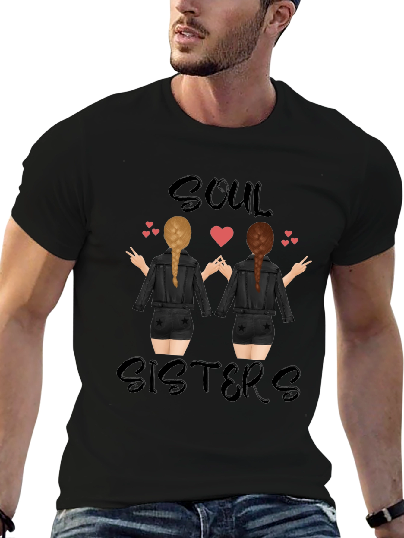 Soul Sisters Graphic Tee - Stylish Unisex Shirt