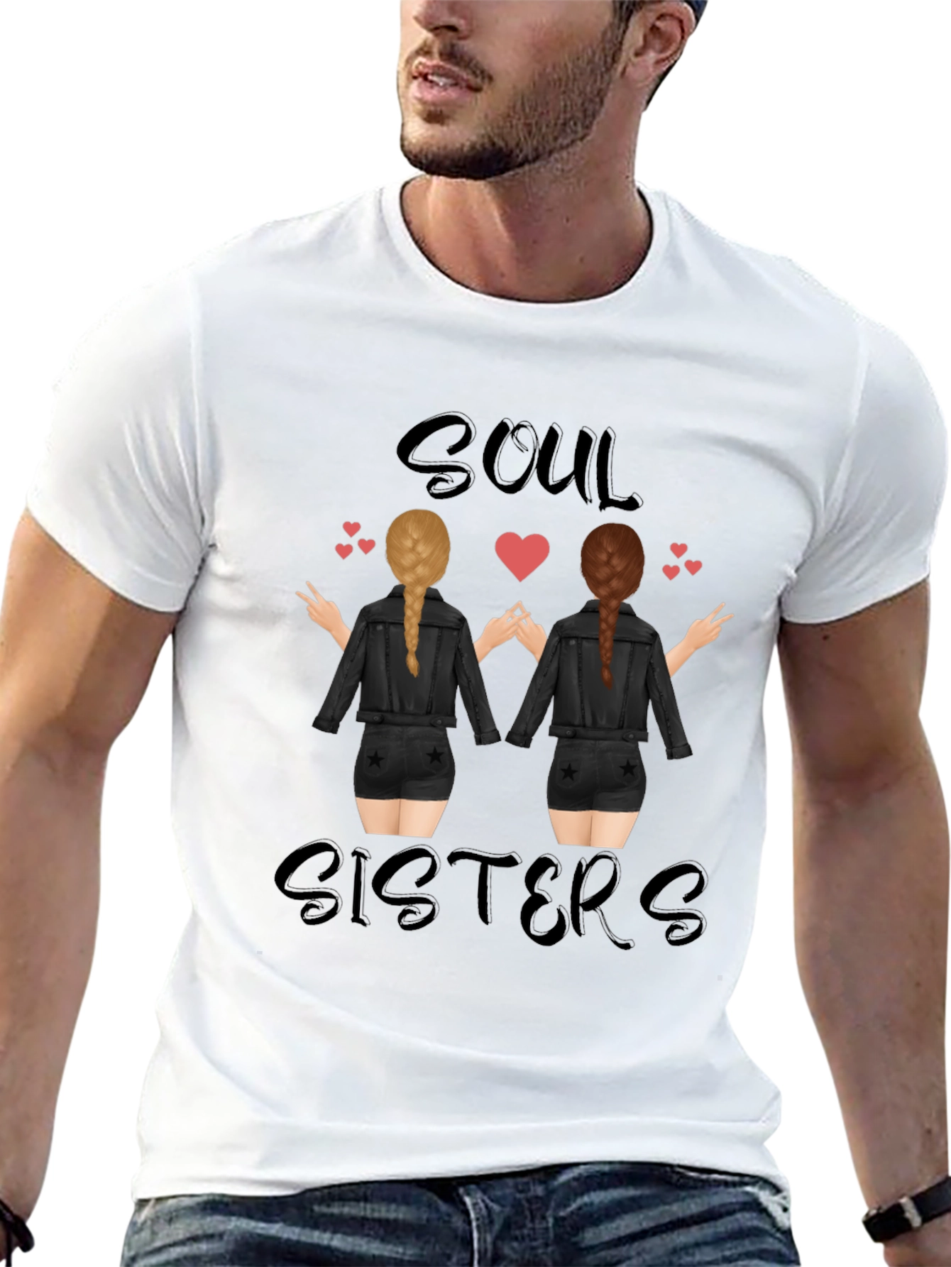 Soul Sisters Graphic Tee - Stylish Unisex Shirt