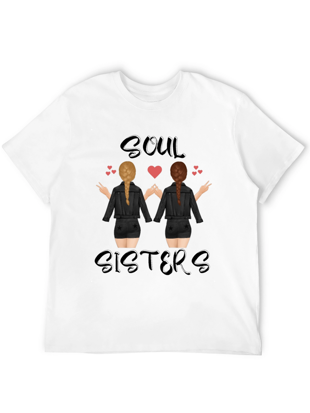 Soul Sisters Graphic Tee - Stylish Unisex Shirt
