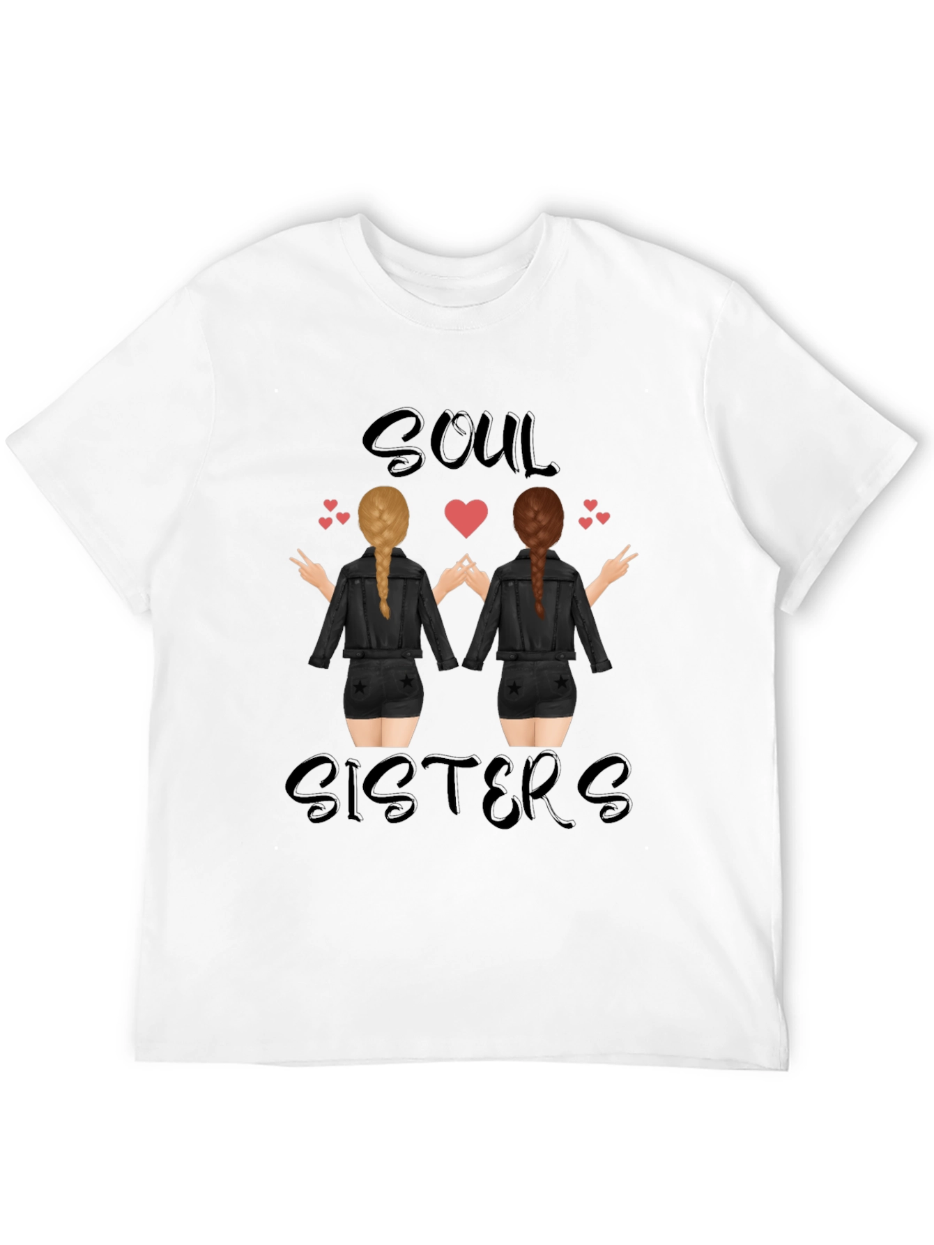 Soul Sisters Graphic Tee - Stylish Unisex Shirt