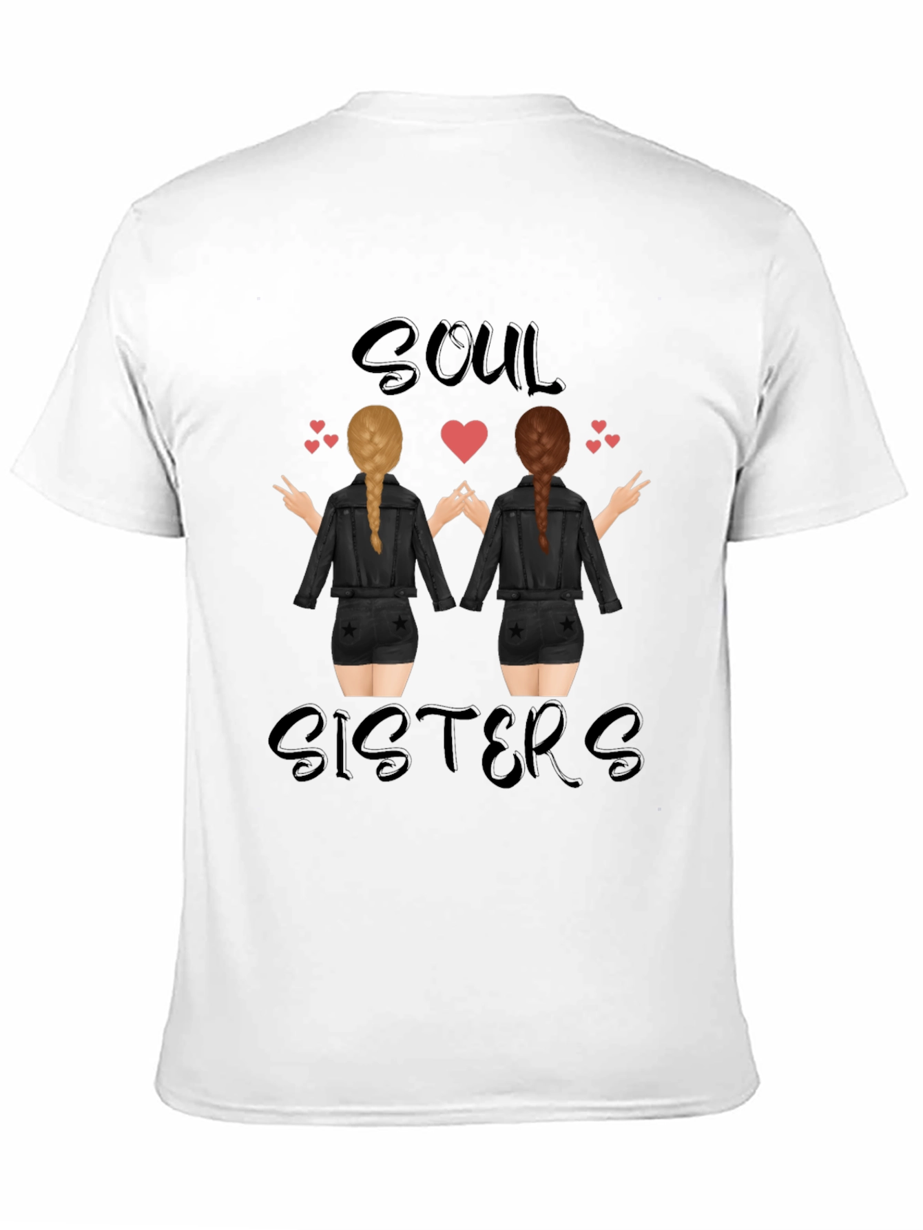 Soul Sisters Graphic Tee - Stylish Unisex Shirt