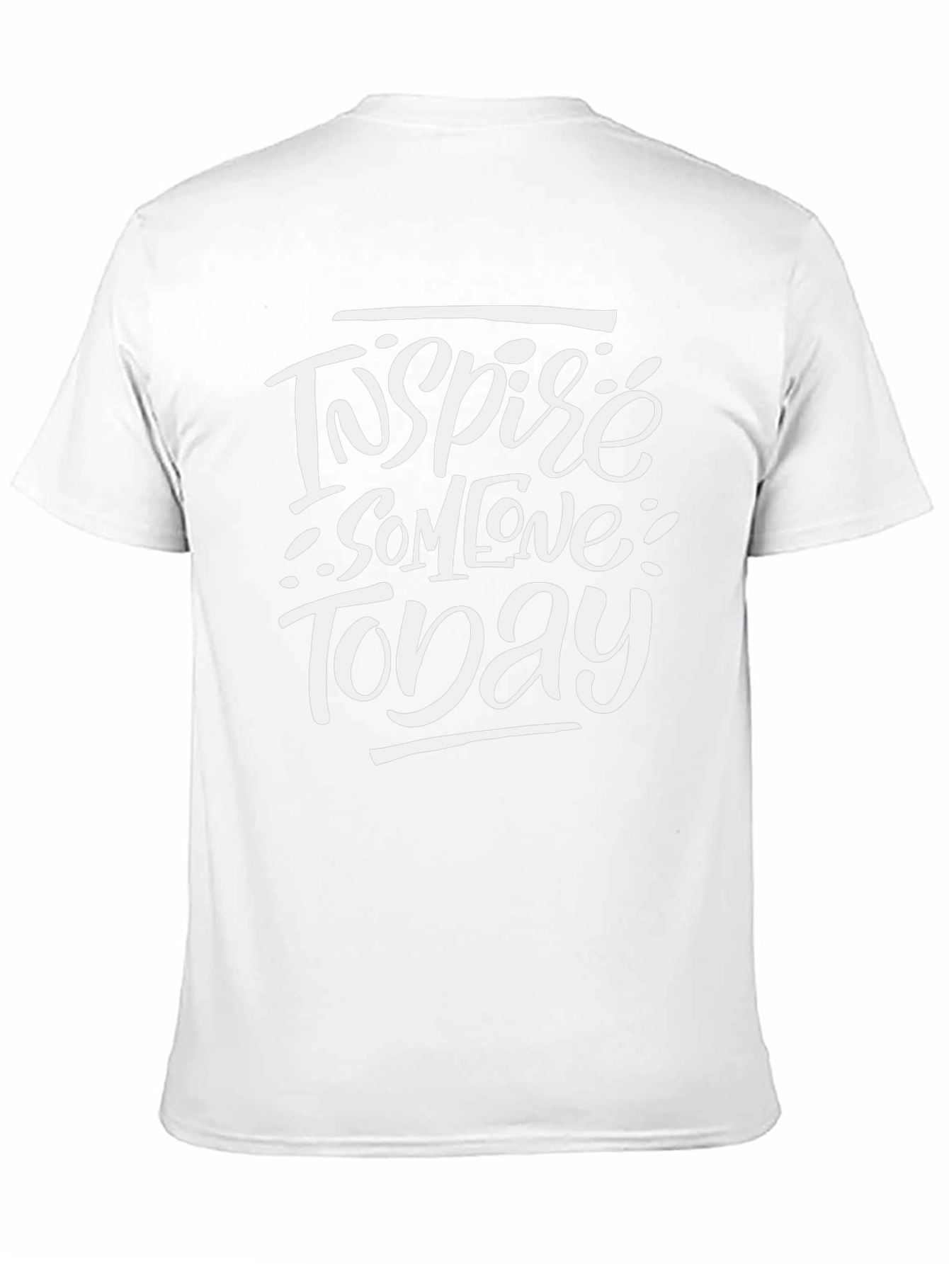 Inspire Someone Today Black Graphic T-Shirt