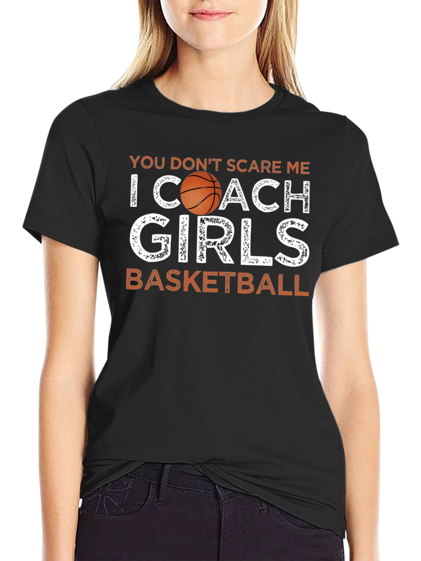Funny Girls Basketball Coach T-Shirt