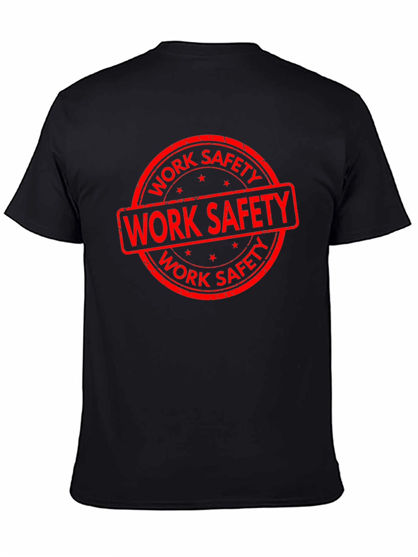Work Safety Graphic Tee - Black