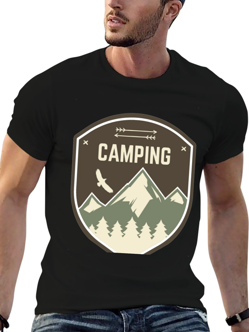 Camping Adventure Graphic Tee - Nature Lovers T-Shirt