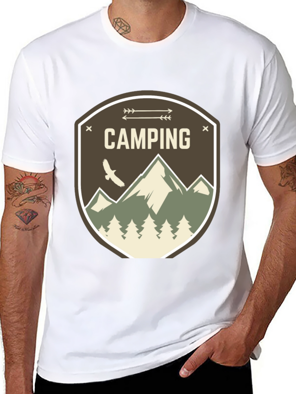 Camping Adventure Graphic Tee - Nature Lovers T-Shirt