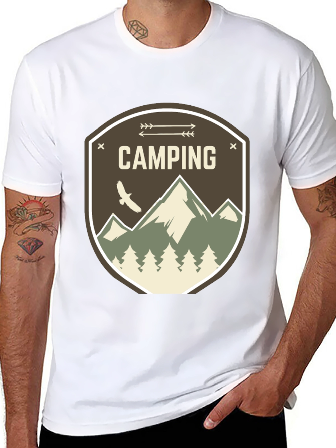 Camping Adventure Graphic Tee - Nature Lovers T-Shirt