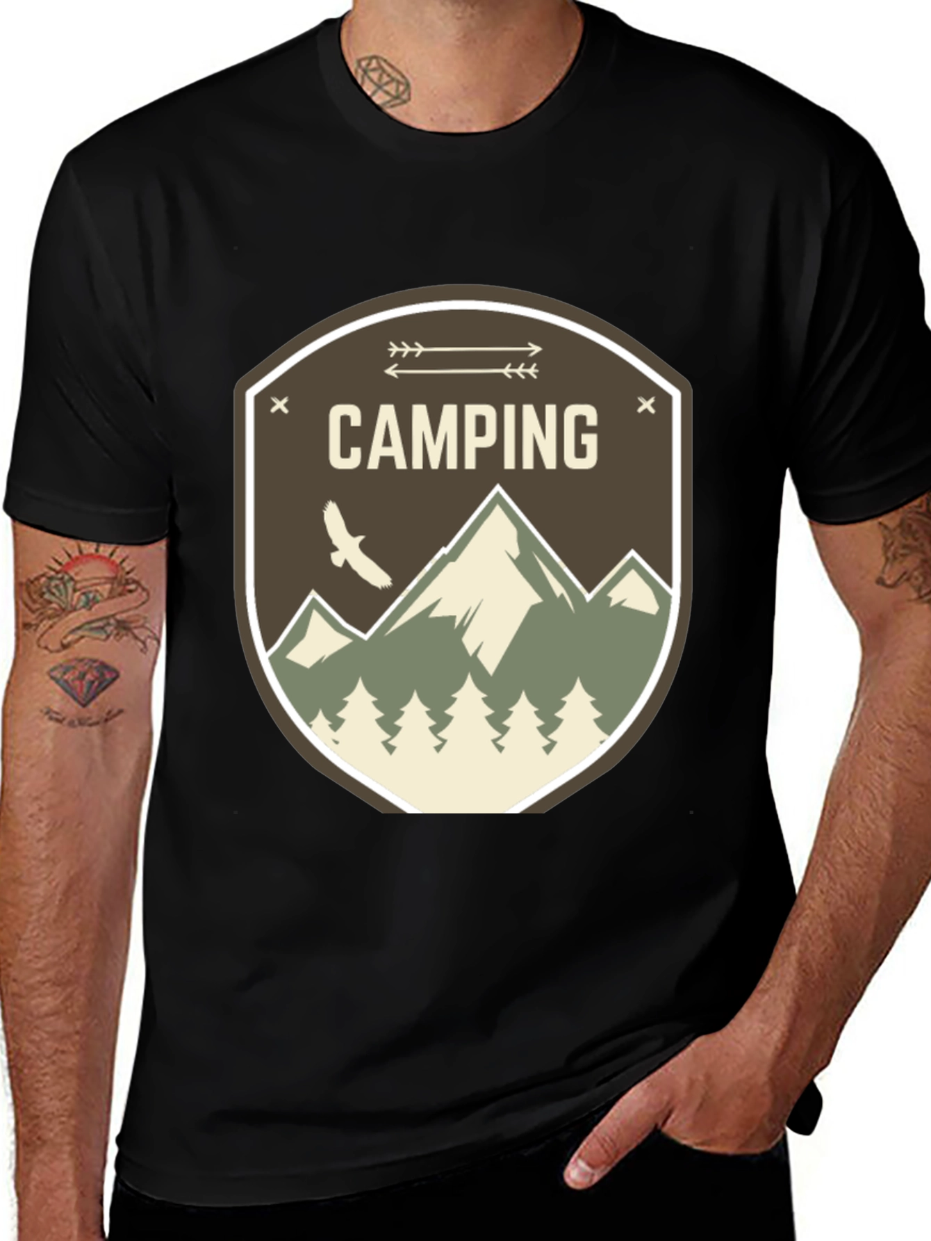 Camping Adventure Graphic Tee - Nature Lovers T-Shirt
