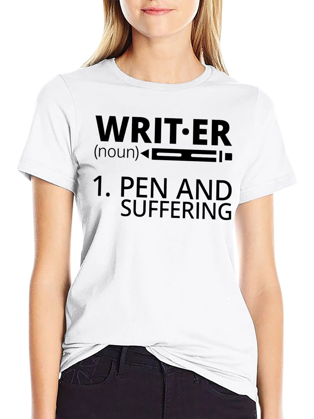 Writer Definition T-Shirt - Pen and Suffering