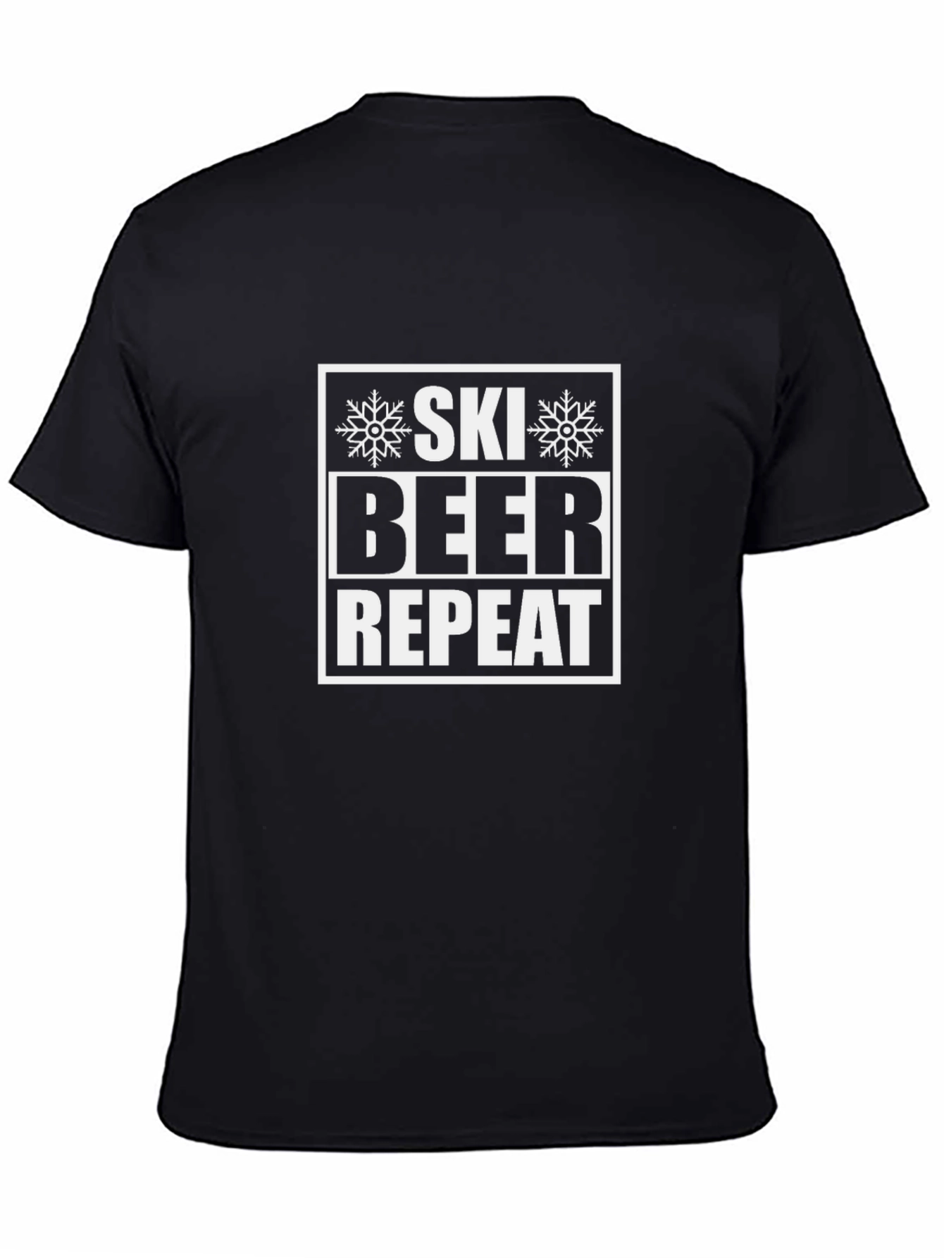 Ski Beer Repeat Graphic T-Shirt