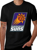 Phoenix Suns Black Graphic T-Shirt