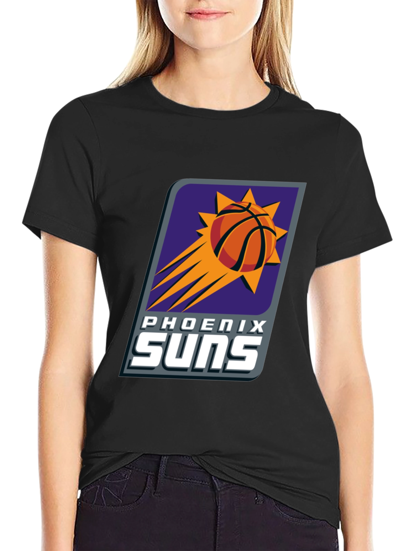 Phoenix Suns Black Graphic T-Shirt