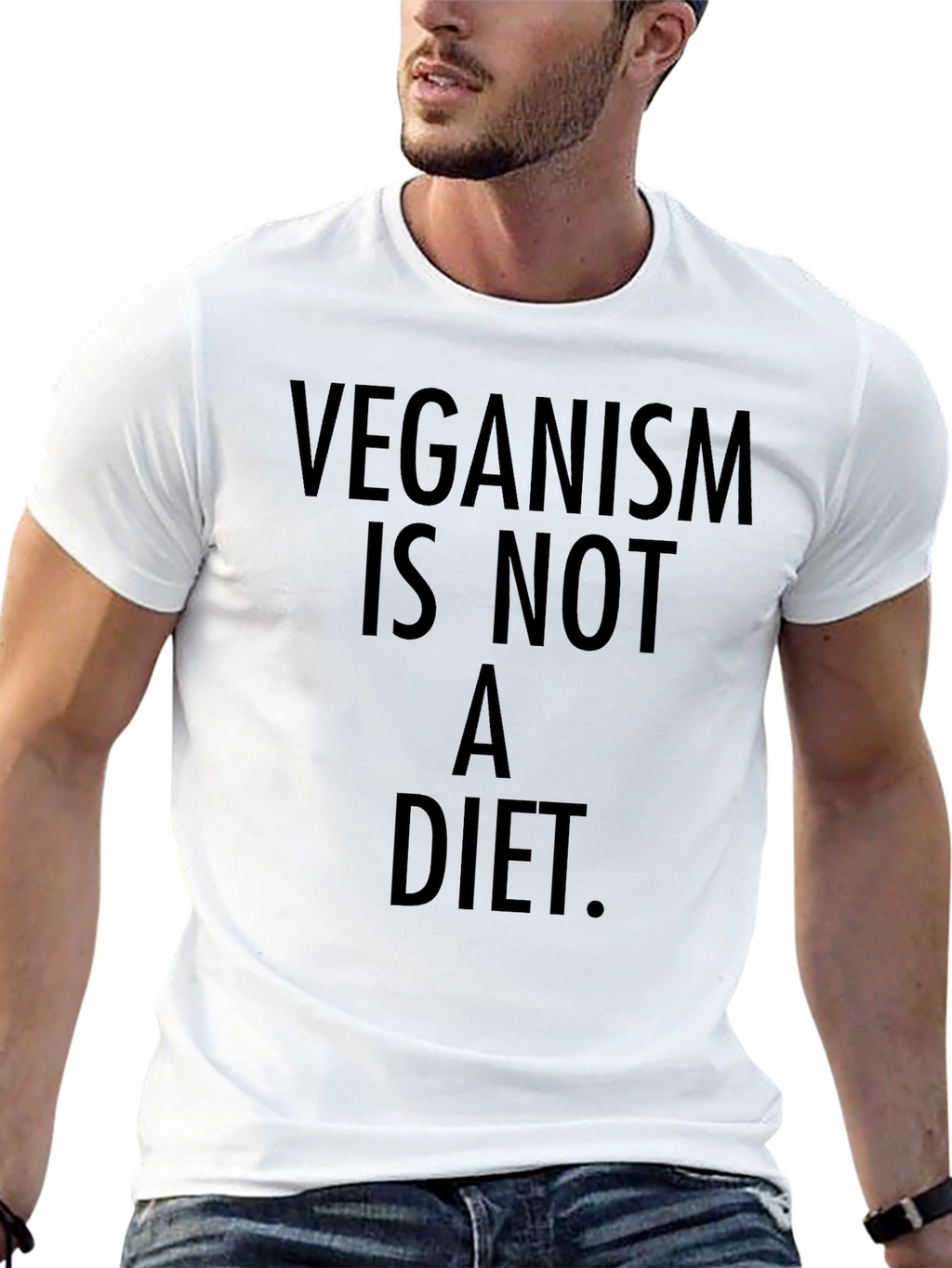 Veganism is Not a Diet Graphic Tee