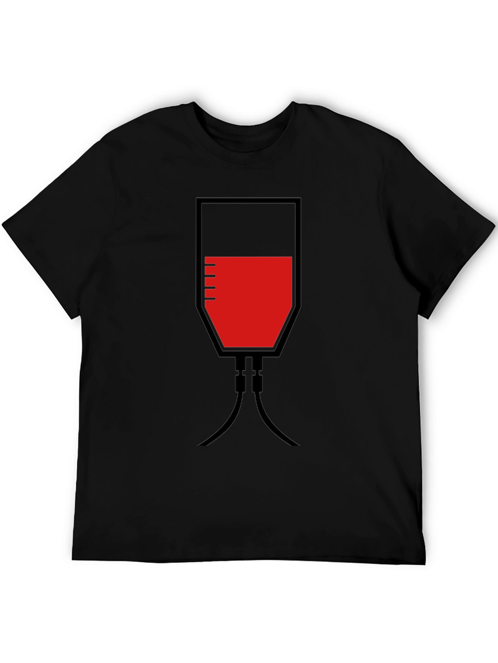 Blood Bag Graphic T-Shirt - Novelty Medical Tee
