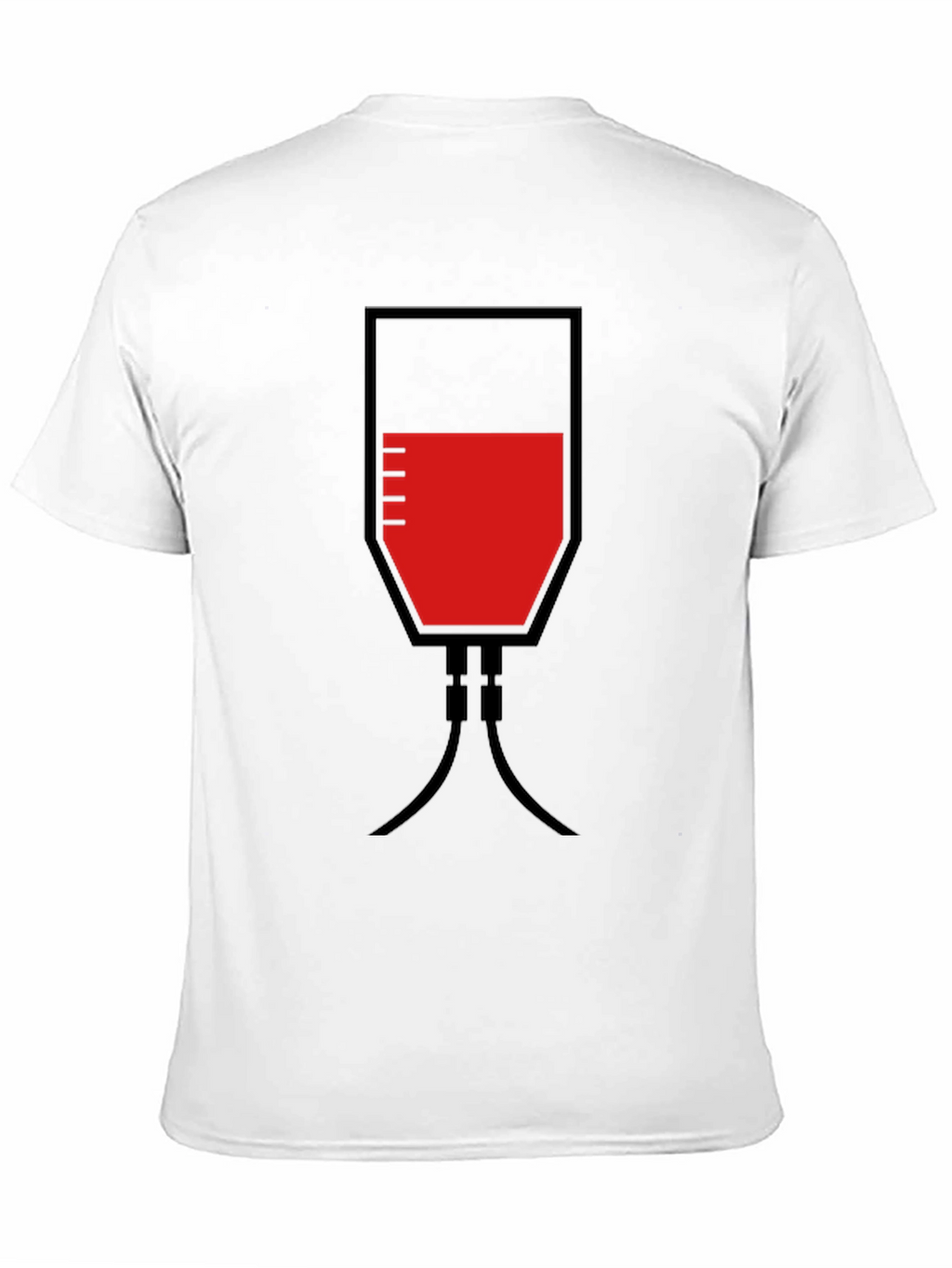 Blood Bag Graphic T-Shirt - Novelty Medical Tee