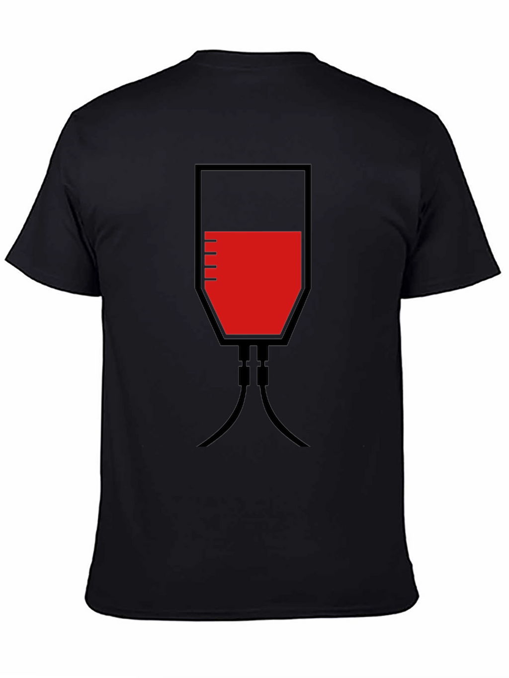 Blood Bag Graphic T-Shirt - Novelty Medical Tee